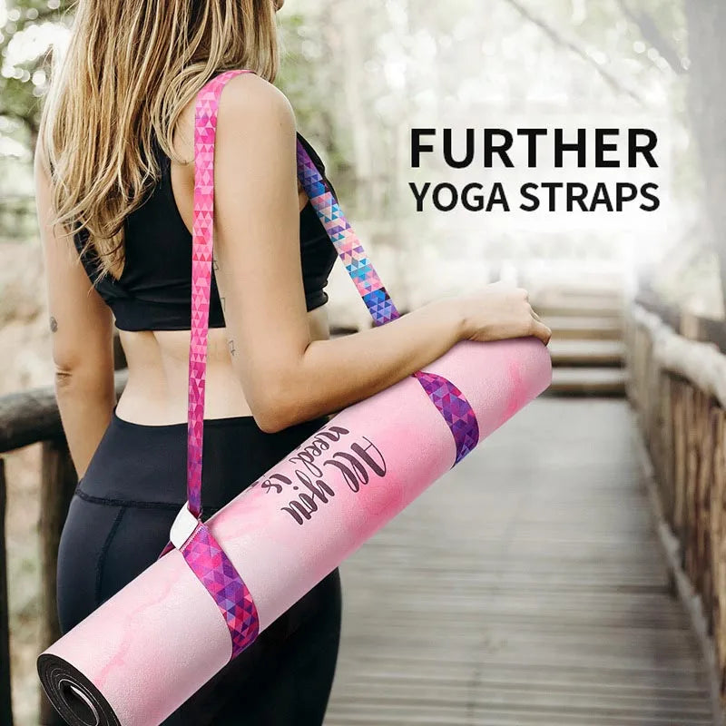 Yoga Mat Strap Stretching Band