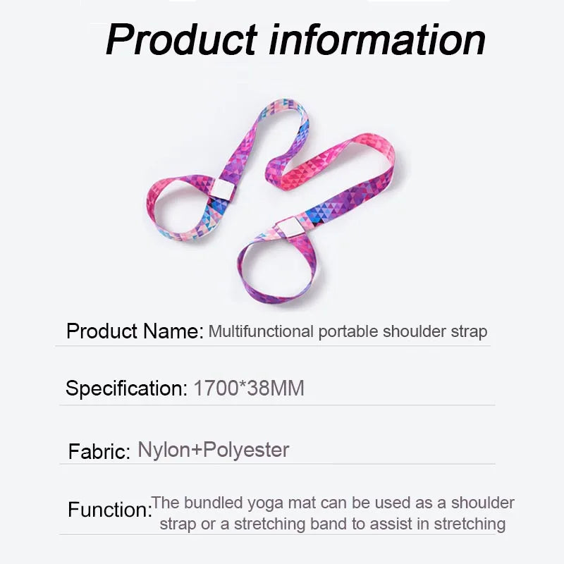 Yoga Mat Strap Stretching Band