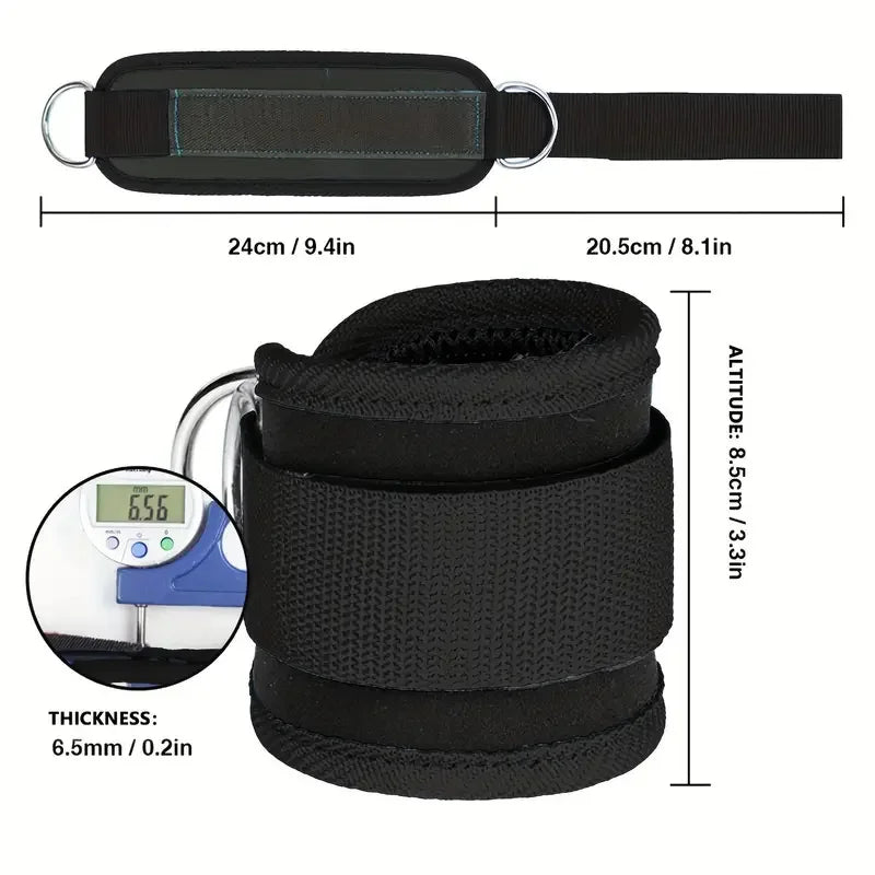6 Pcs Color Ankle Bands Set with Bag